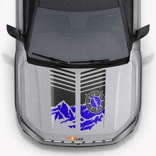 Calcomanía de Vinilo con Rayas Estilo Montaña para Capó de Jeep Compass 2026_6