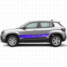 Kit de Vinilo de Rayas Laterales Decoradas para Jeep Avenger 2023+_2