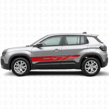 Kit de Vinilo de Rayas Laterales Decoradas para Jeep Avenger 2023+_3
