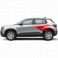 Kit de calcomanías laterales de vinilo con gráfico de salpicaduras de barro para Jeep Avenger 2023+_3
