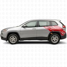 Gráfico Salpicadura de Barro Vinilo Adhesivo Lateral Trasero para Jeep Cherokee KL 2013-2023_3