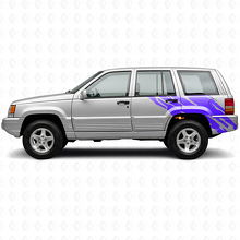 Vinilo Adhesivo Gráfico de Salpicaduras de Barro para Lado Trasero Jeep Grand Cherokee 1993-1998_2