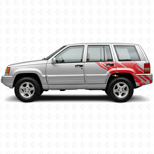 Vinilo Adhesivo Gráfico de Salpicaduras de Barro para Lado Trasero Jeep Grand Cherokee 1993-1998_3