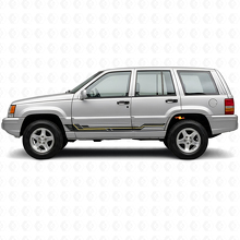 Calcomanía de Vinilo con Franjas Curvadas para Paneles Laterales para Jeep Grand Cherokee 1993-1998_2