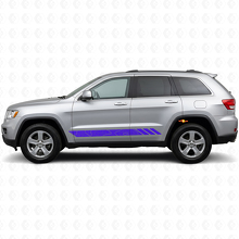 Calcomanía Lateral de Vinilo con Rayas Estilo Topográfico para Jeep Grand Cherokee 2011-2021_2
