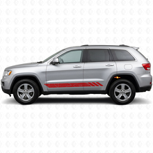 Calcomanía Lateral de Vinilo con Rayas Estilo Topográfico para Jeep Grand Cherokee 2011-2021_3