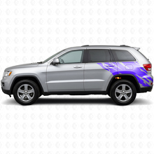 Gráfico de Salpicaduras de Barro Vinilo Adhesivo Lateral Trasero para Jeep Grand Cherokee 2011-2021_2