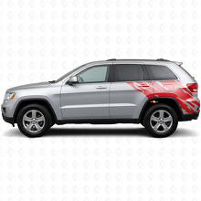 Gráfico de Salpicaduras de Barro Vinilo Adhesivo Lateral Trasero para Jeep Grand Cherokee 2011-2021_3