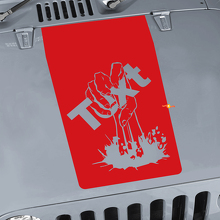 Calcomanía de vinilo en forma de mano zombie para capó de Jeep Wrangler CJ YJ TJ JK_3