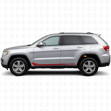 Calcomanía lateral de vinilo con diseño de panal para Jeep Grand Cherokee 2011-2021_3