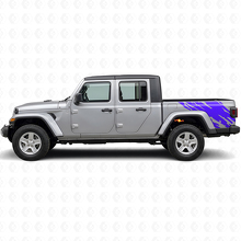 Vinilo decorativo gráfico de salpicaduras de barro para la parte trasera lateral de Jeep Gladiator 2020+_2