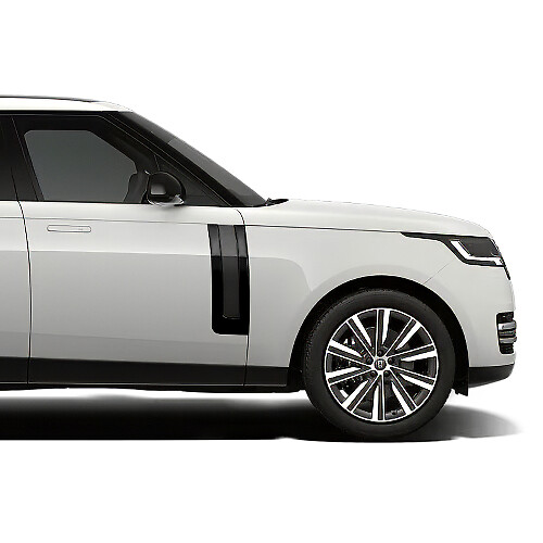 Calcomanía de vinilo para respiradero de aire en guardabarros para Land Rover Range Rover Vogue L460_1