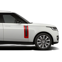Calcomanía de vinilo para respiradero de aire en guardabarros para Land Rover Range Rover Vogue L460_2