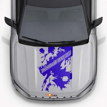 Pegatinas adhesivas de vinilo estilo salpicaduras de barro para capó para Jeep Compass 2026_2