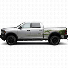 Kit de Vinilo Lateral Salpicaduras de Barro Personalizado para Dodge Ram 2013–2020_2
