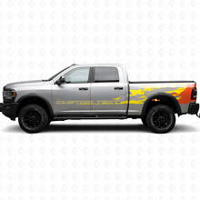 Kit de Vinilo Lateral Salpicaduras de Barro Personalizado para Dodge Ram 2013–2020_5