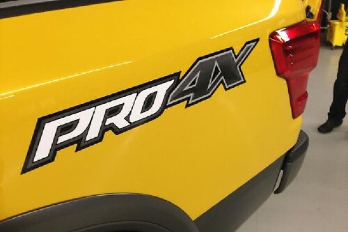 par 2016 Nissan Titan pro 4x vinilo calcomanía supdec