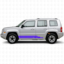 Kit de Vinilos Laterales con Rayas Curvas para Jeep Patriot 2007-2017_2