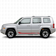 Calcomanía lateral de vinilo con franjas de panal para Jeep Patriot 2007-2017_3