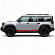 Vinilo Lateral de Rayas Anchas de Montañas para Jeep Recon 2026+_3