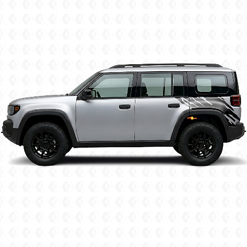 Calcomanía de vinilo lateral trasera con gráfico de salpicaduras de barro para Jeep Recon 2026+
