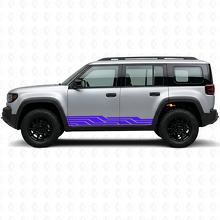 Adhesivo de vinilo lateral con rayas entrelazadas para Jeep Recon 2026+_2