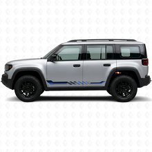 Calcomanía de Vinilo con Rayas Laterales de Bandera a Cuadros para Jeep Recon 2026+_2