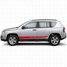 Adhesivo de Vinilo con Franjas Laterales Decoradas para Jeep Compass 2007-2016_3