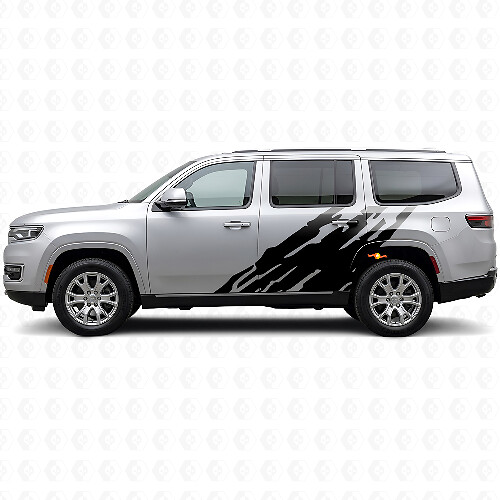 Gráfico lateral de salpicaduras de barro Vinilo adhesivo para Jeep Wagoneer 2022+_1
