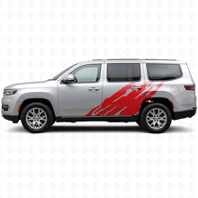 Gráfico lateral de salpicaduras de barro Vinilo adhesivo para Jeep Wagoneer 2022+_3