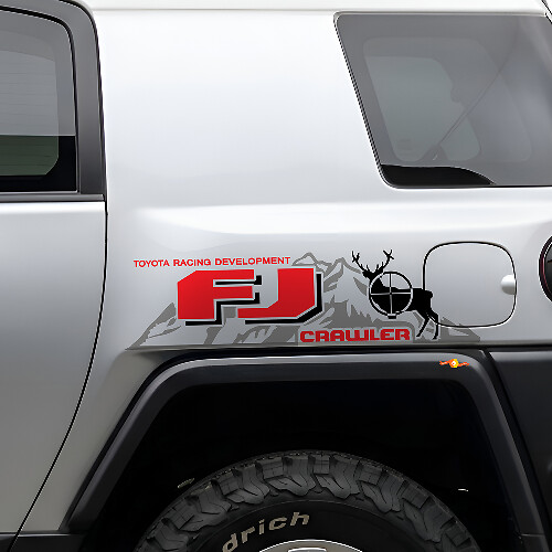 Kit de vinilo lateral con calcomanía de ciervo montés para Toyota FJ Cruiser FJ Crawler