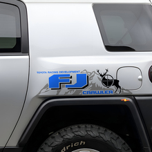 Kit de vinilo lateral con calcomanía de ciervo montés para Toyota FJ Cruiser FJ Crawler_2