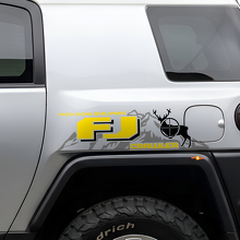 Kit de vinilo lateral con calcomanía de ciervo montés para Toyota FJ Cruiser FJ Crawler_4
