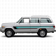 Vinilo de Tiras Triples para Puerta lateral para Jeep Wagoneer 1963-1991_2