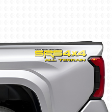 Calcomanía de vinilo estilo TRD Todo Terreno SR5 4x4 para camiones Toyota_5