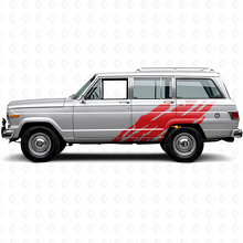 Vinilo decorativo lateral con gráfico de salpicaduras de barro para Jeep Wagoneer 1963-1991_3