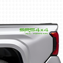 Calcomanías laterales de vinilo estilo TRD todo terreno 4x4 SR5 para camiones Toyota_3