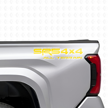 Calcomanías laterales de vinilo estilo TRD todo terreno 4x4 SR5 para camiones Toyota_5