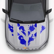 Vinilo adhesivo estilo salpicadura de barro para capó de Jeep Compass 2026_2