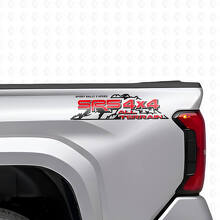 Juego de calcomanías de vinilo para lado de montaña todo terreno SR5 4x4 para camiones Toyota_4