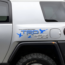 Calcomanías laterales de vinilo edición TRD Hunters para Toyota FJ Cruiser_2
