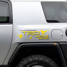 Juego de vinilos laterales edición TRD Hunters para Toyota FJ Cruiser_4