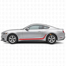 Kit de vinilos laterales con franjas decoradas para Musclecar Mustang_3