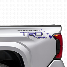 Kit de Calcomanías de Vinilo para el Lado de la Caja TRD Oahu Hawaii para Camionetas Toyota_6