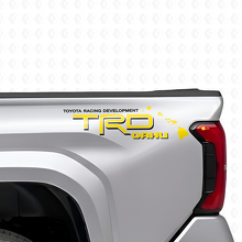 Kit de Calcomanías de Vinilo para el Lado de la Caja TRD Oahu Hawaii para Camionetas Toyota_8