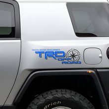 Calcomanías laterales de vinilo TRD Off Road Compass para Toyota FJ Cruiser_2