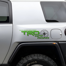 Calcomanías laterales de vinilo TRD Off Road Compass para Toyota FJ Cruiser_3