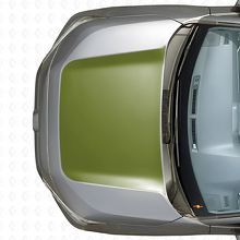 Calcomanía de Vinilo Central para Capó para Toyota RAV4 2019-2024_3