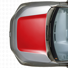 Calcomanía de Vinilo Central para Capó para Toyota RAV4 2019-2024_4