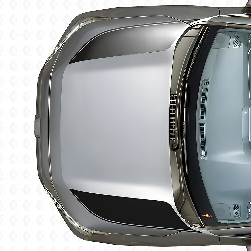 Calcomanía de vinilo de doble raya para capó para Toyota RAV4 2019-2024